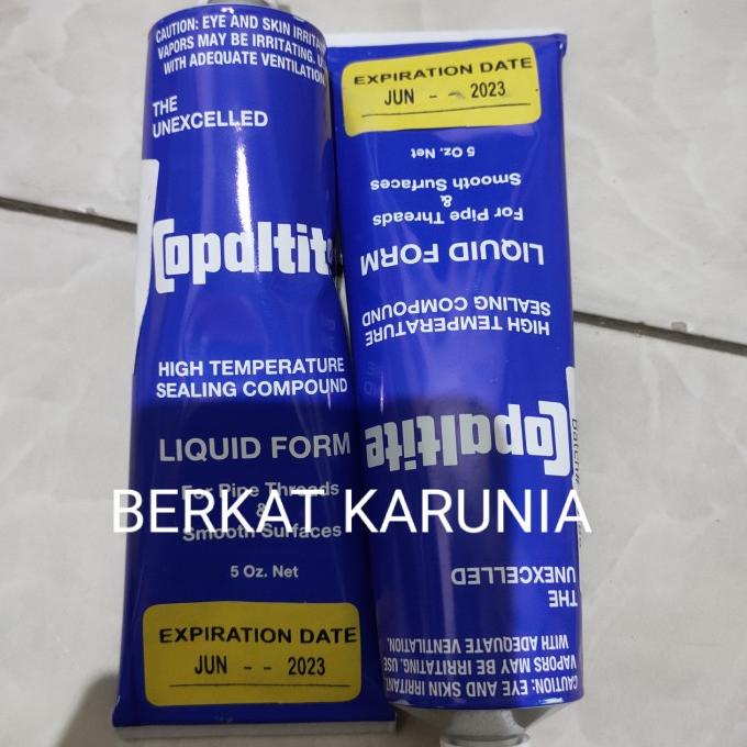 Copaltite High Temperature Sealing Compound-Liquid Form 5Oz