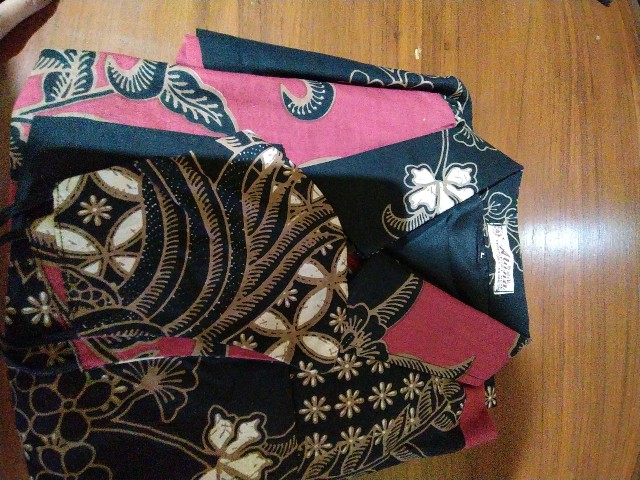 Batik Pria Solo Premium Lengan Panjang Reguler Fit Bahan Katun Prisma All Size Aluna Pcw022