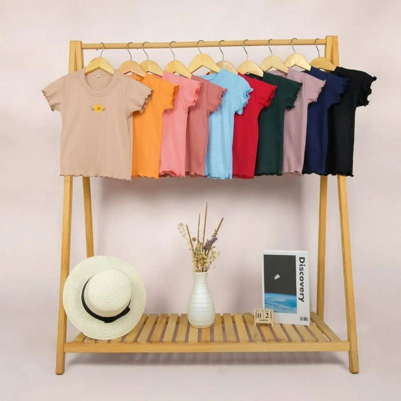 Arra Top || Kaos Anak || Kaos Rib Anak
