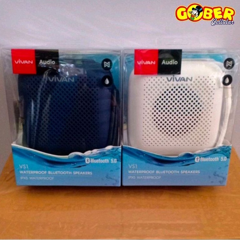 Speaker Bluetooth VIVAN VS1 Mini WIRELESS Audio PORTABLE MEGA Bass