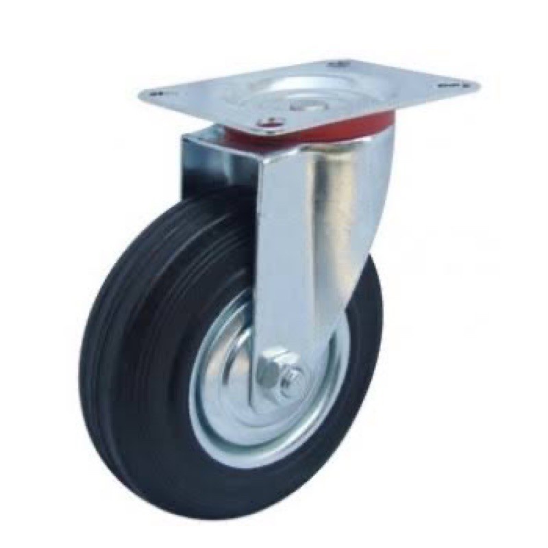 RODA KARET REM 4” HIDUP RODA TROLLEY RODA ETALASE 100MM RODA TROLI