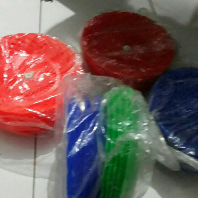 Grosir Piring Rotan Plastik / Piring Lidi Plastik Warna