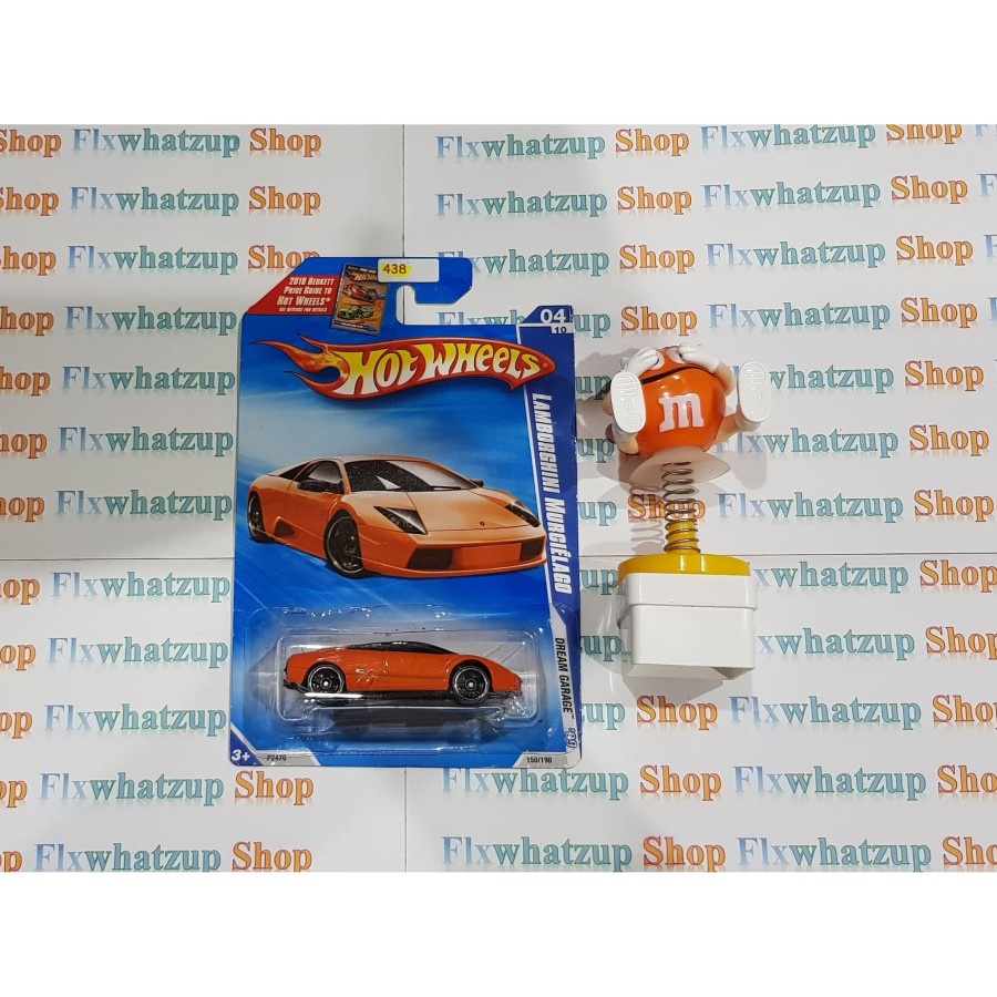 Hot Wheels Lamborghini Murcielago (DREAM GARAGE) - ORANGE AKTA