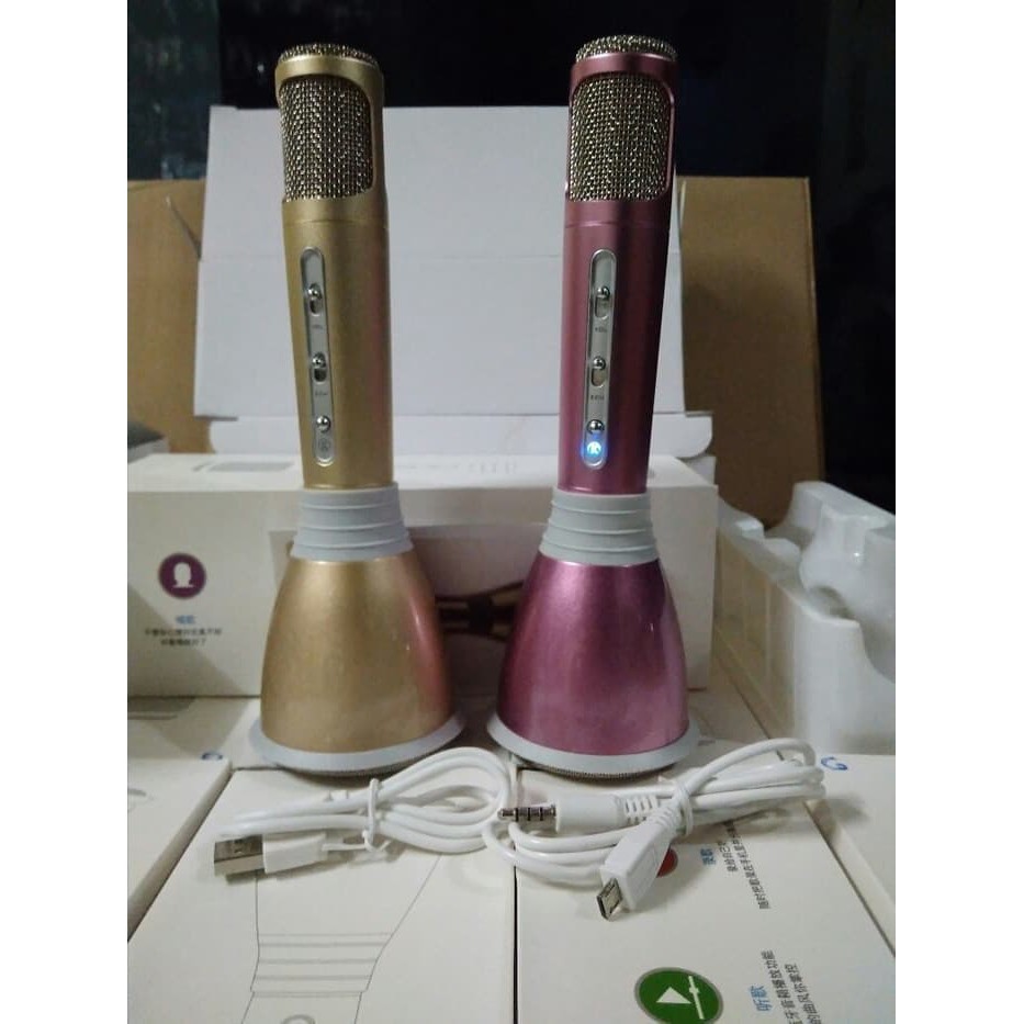 MIC KARAOKE BLUETOOTH WIRELES SPEAKER KVT SPEAKER