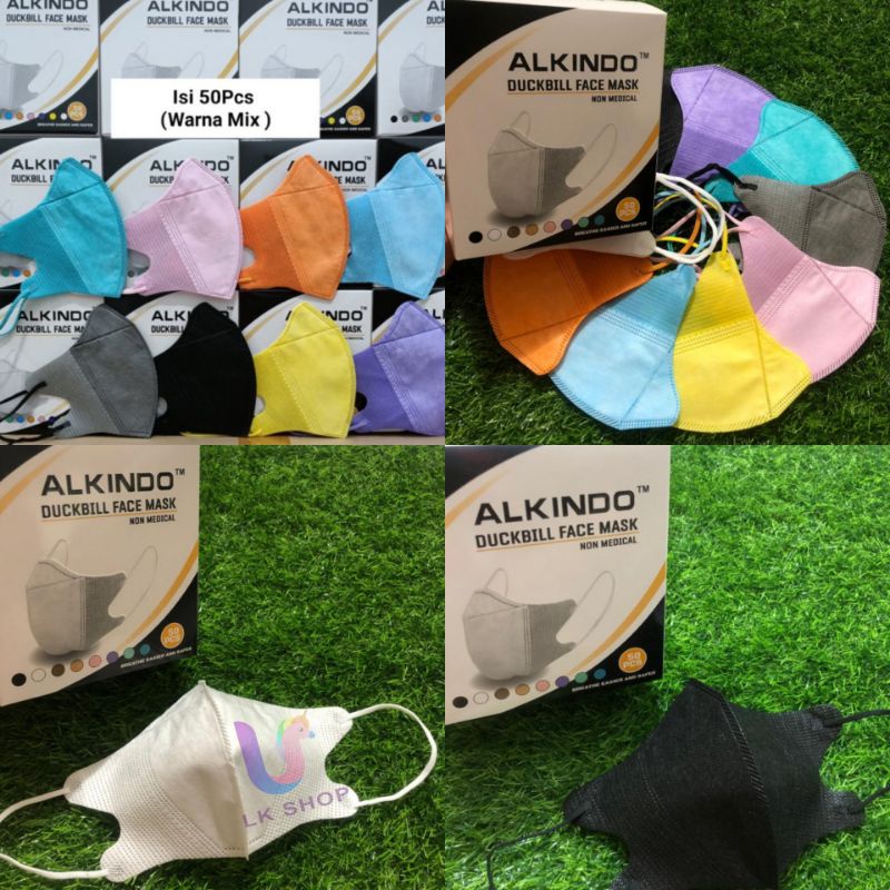 MASKER DUCKBIL GARIS ALKINDO