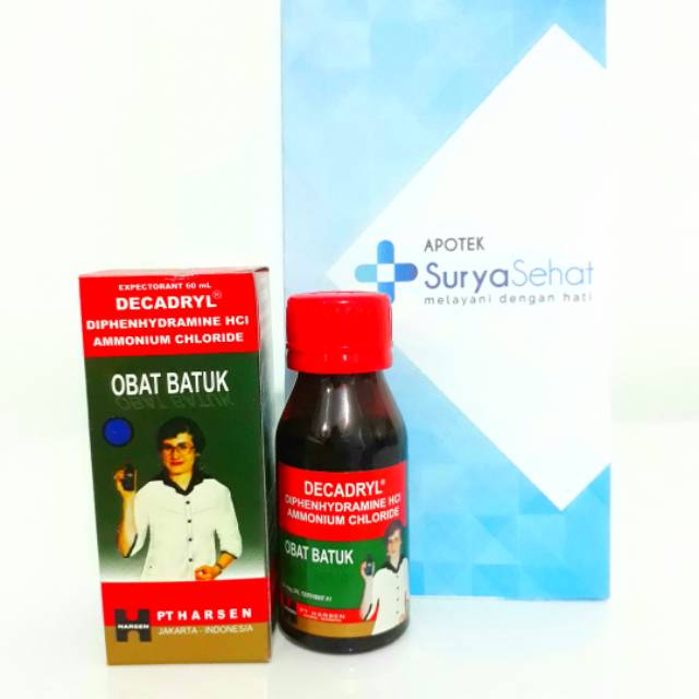 Sirup Obat Batuk Decadryl 60/120ml - Sirup Decadryl