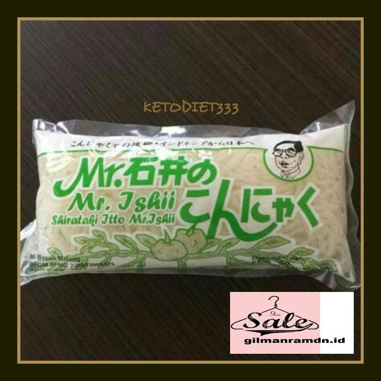 

S40Cgils Mie Shirataki Hijau Basah Untuk Ketogenic Diet Fls40Ggs