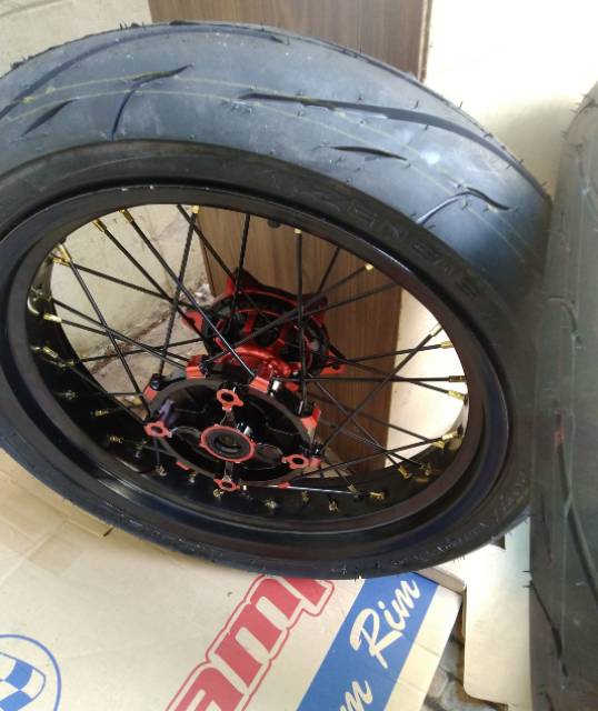 Velg Crf 150 Supermoto Paket Anti Ribet Tinggal Plug Ke Motor Dan Gaspol Langsung Spek Dideskripsi