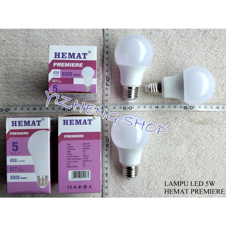 LAMPU LED 5W HEMAT PREMIERE