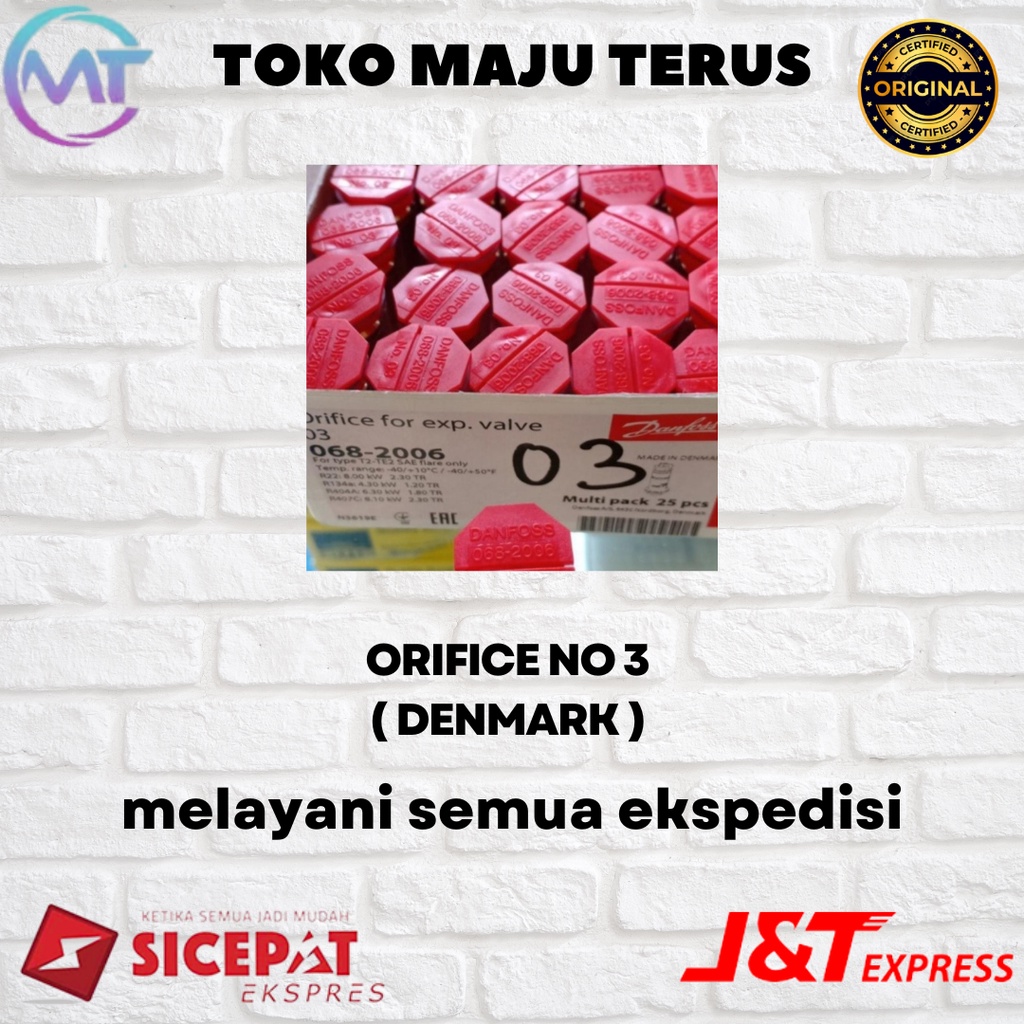 orifice 03 danfoss ( DENMARK )