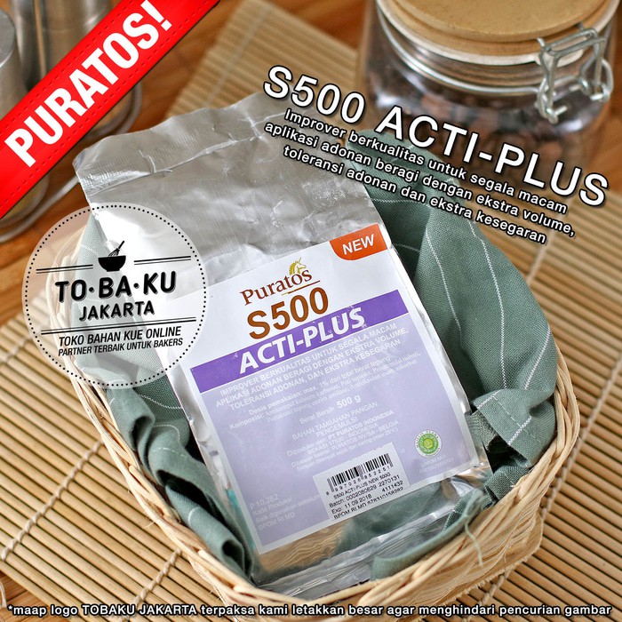 

BEST SELLER PURATOS S500 ACTI-PLUS BREAD IMPROVER PENGEMBANG PELEMBUT ROTI DONAT !!!!