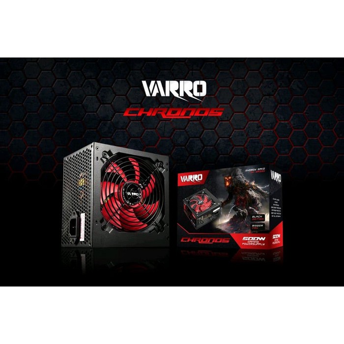 POWER SUPPLY VARRO ATX 500W 24 PINS