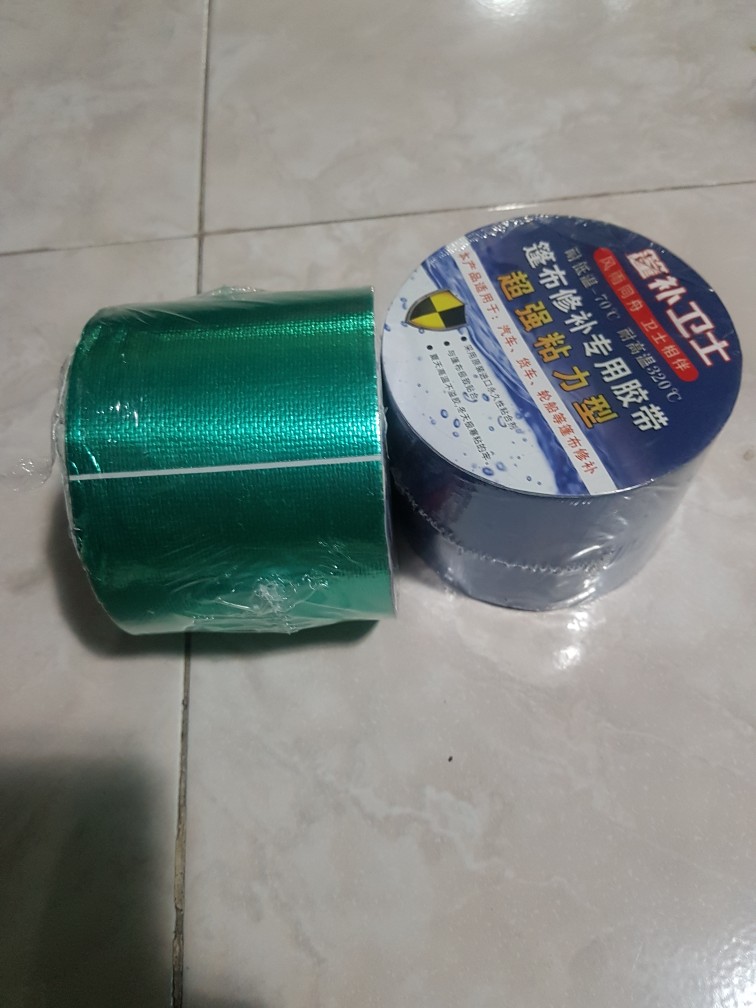 Tarpaulin Waterproof Repair Tape Truck Terpal Tenda Perbaikan Canopy Cloth Repair Tape Tarpaulin Glue