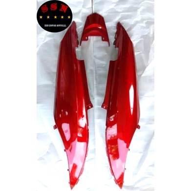 COVER BODY SAMPING KANAN KIRI MIO J WARNA MERAH