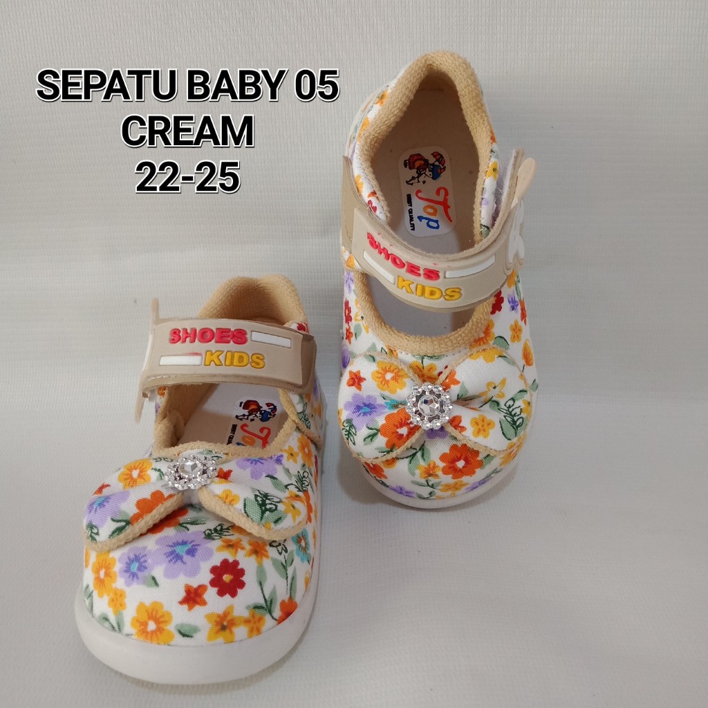 SEPATU BAYI CEWEK LUCU DAN IMUT 22-25