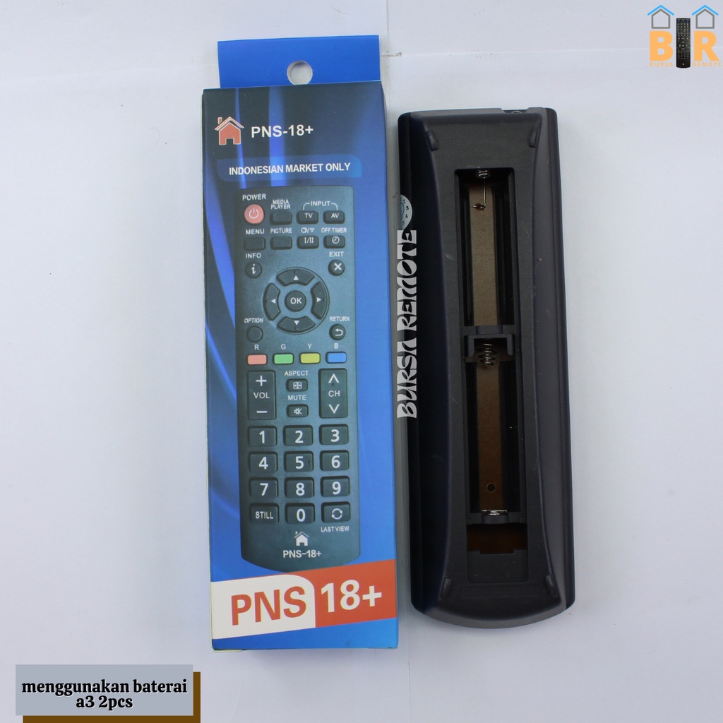 Remote Tv Panasonikk LCD LED Vierra Plasma Pns-18 Non Smart