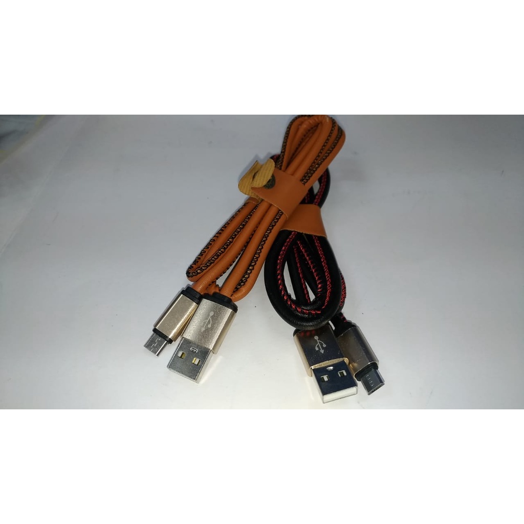 KABEL DATA BAHAN KULIT MICRO MURAH