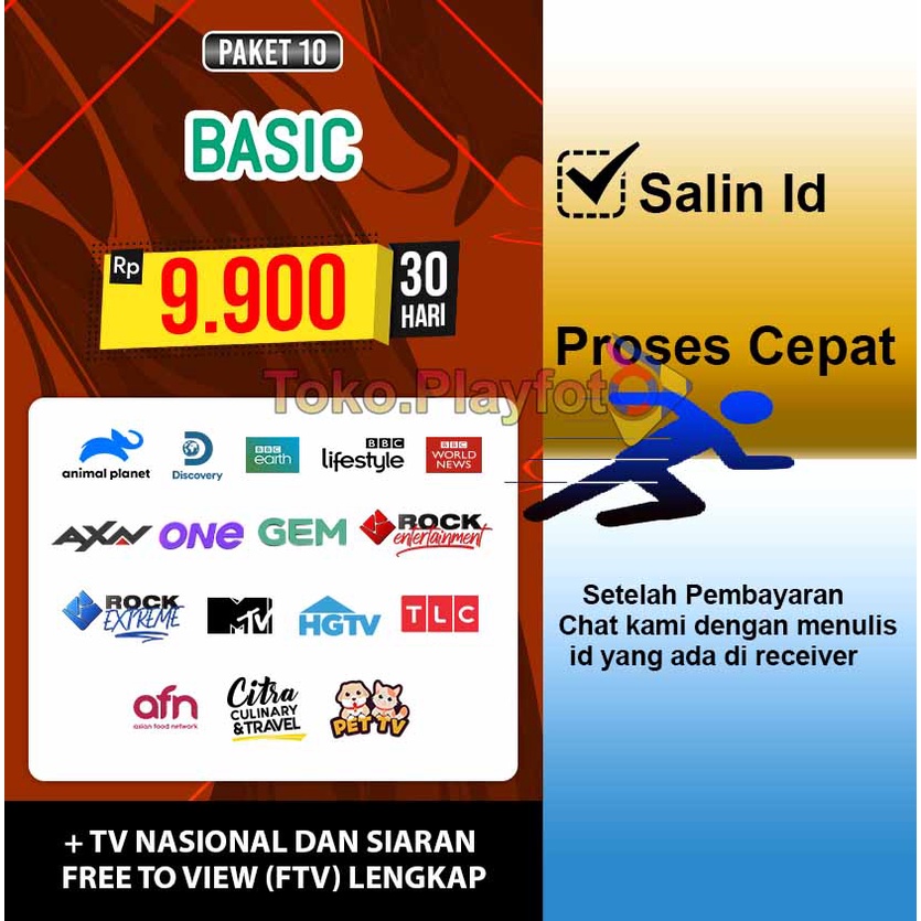 Paket Basic Nex Parabola 30 Hari PROMO