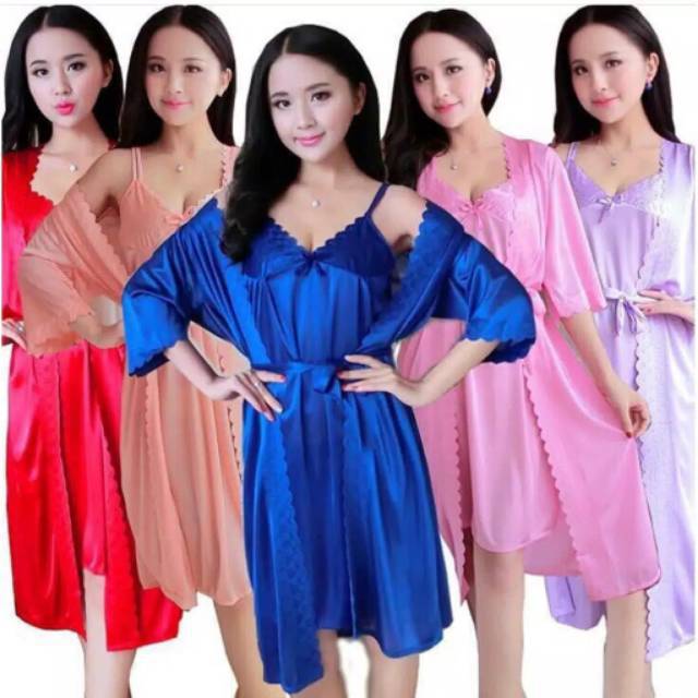 Daster kimono trikot silk import