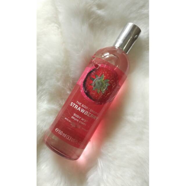 The Body Shop Strawberry Body Mist Fragrance Mist Original Reject