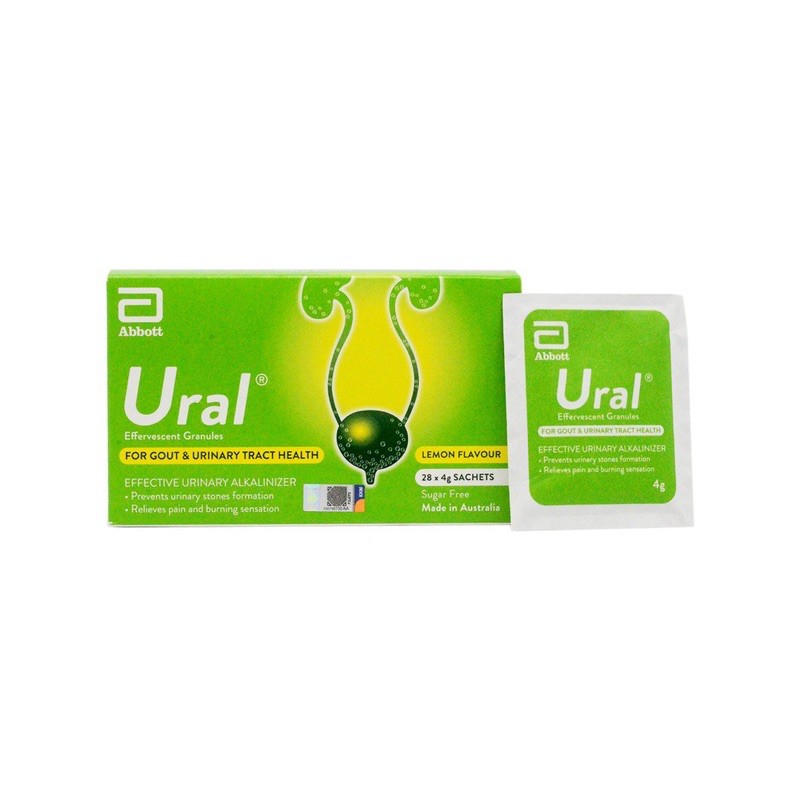 ABBOTT URAL EFFERVESCENT GRANULES 28 X 4 GRAM - READY STOCK