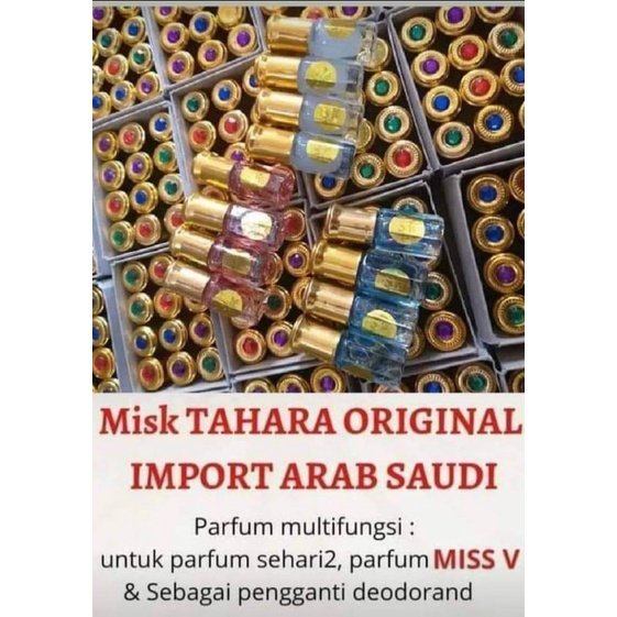 MISK THAHARAH ORIGINAL 100 %/Parfum miss V Thaharah/Wewangian miss v/
