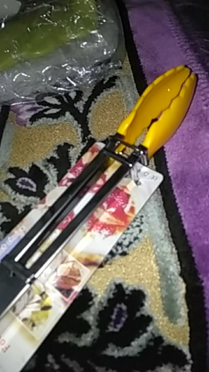 Capitan Untuk Menyajikan Bbq Salad: Peralatan Dapur Bahan Stainless Steel Dan Silikon