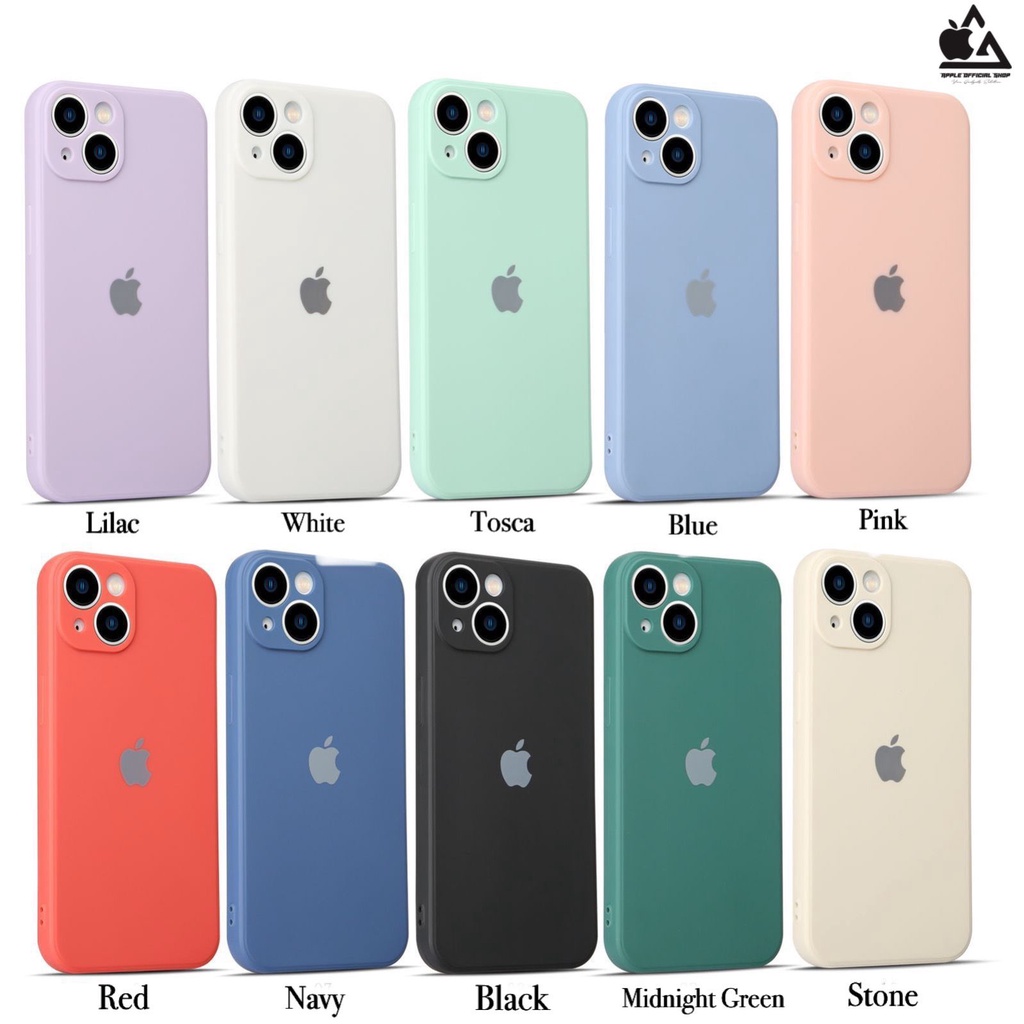 SOFTCASE WARNA LOGO OPPO F9 A7 A5S A12 A11K A15 A15S A16 A54 A74 4G A95 A55 A76 A96 RENO 6 4G RENO 7 4G RENO 7Z 5G SOFT CASE POLOS With Logo Silicone Silikon Hardcase Cover Camera Protection