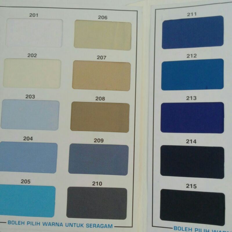 kain drill/twill/bahan seragam kerja