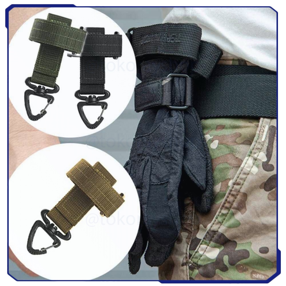 Multipurpose Carabiner Hook Clip Tactical Nylon - HW75