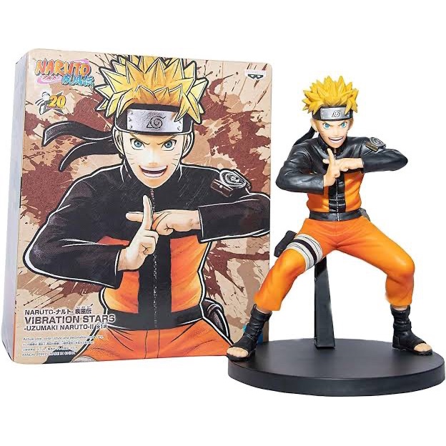 Action figure naruto vibration stars uzumaki naruto