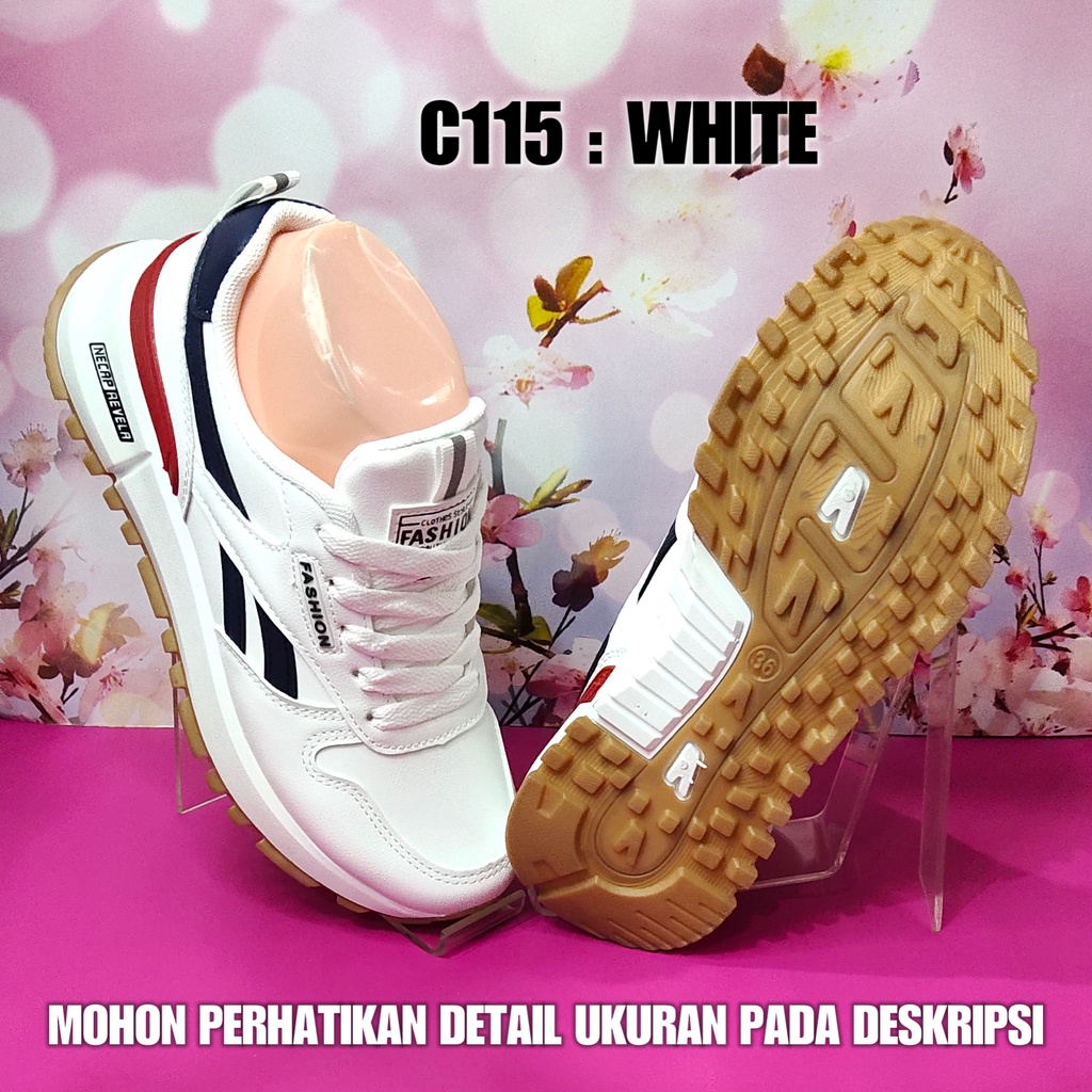 Sepatu Putih Wanita C115 / 681 SPTSW