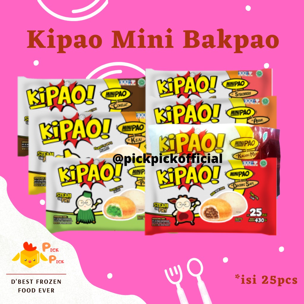 

Kipao Minipao All Variant 25pcs