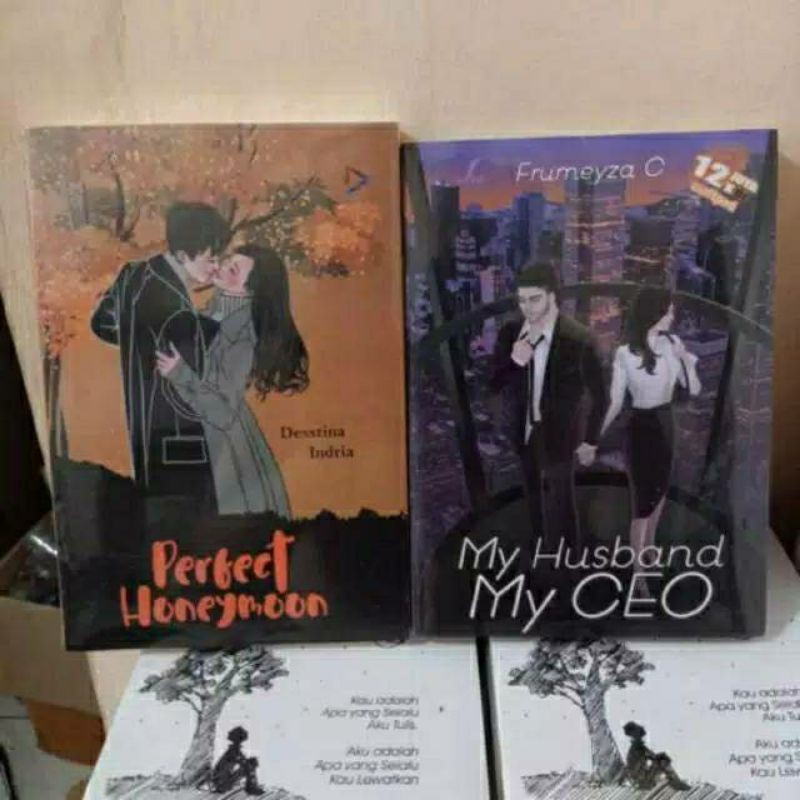 Paket 2 Novel My Husbad My Ceo dan  Honeymoon - Wattpad-1