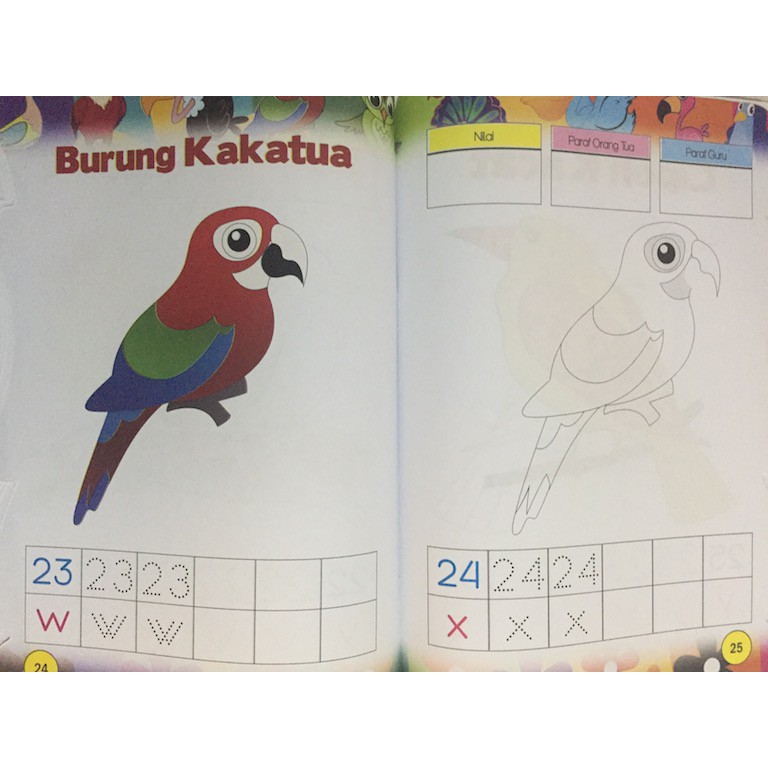 38++ Gambar burung kakatua untuk mewarnai terbaru