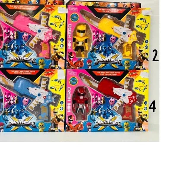 MAINAN X MINIFORCE ROBOT MINI X POWER RANGER ( 026B ) ➬