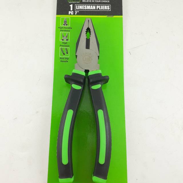 Tekiro Tang Kombinasi 7 Inch Tang Combinasi 7&quot; Linesman Pliers Penjepit Kawat Kabel