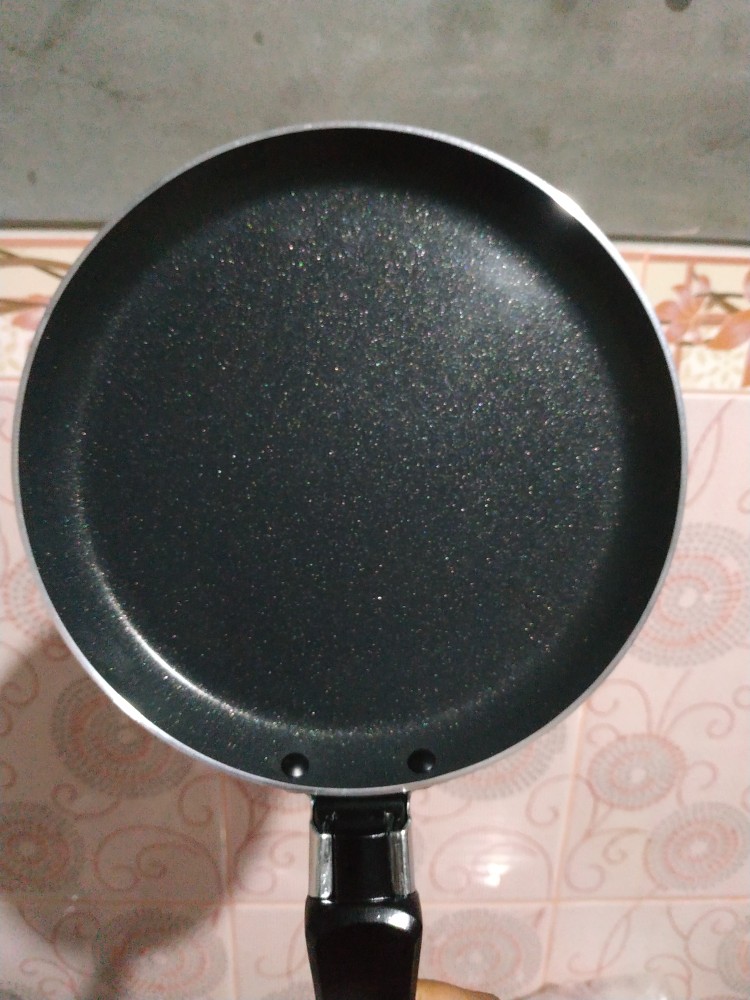 Crepes Pan / Wajan Teflon Datar Gagang / Crepes Maker - 18cm