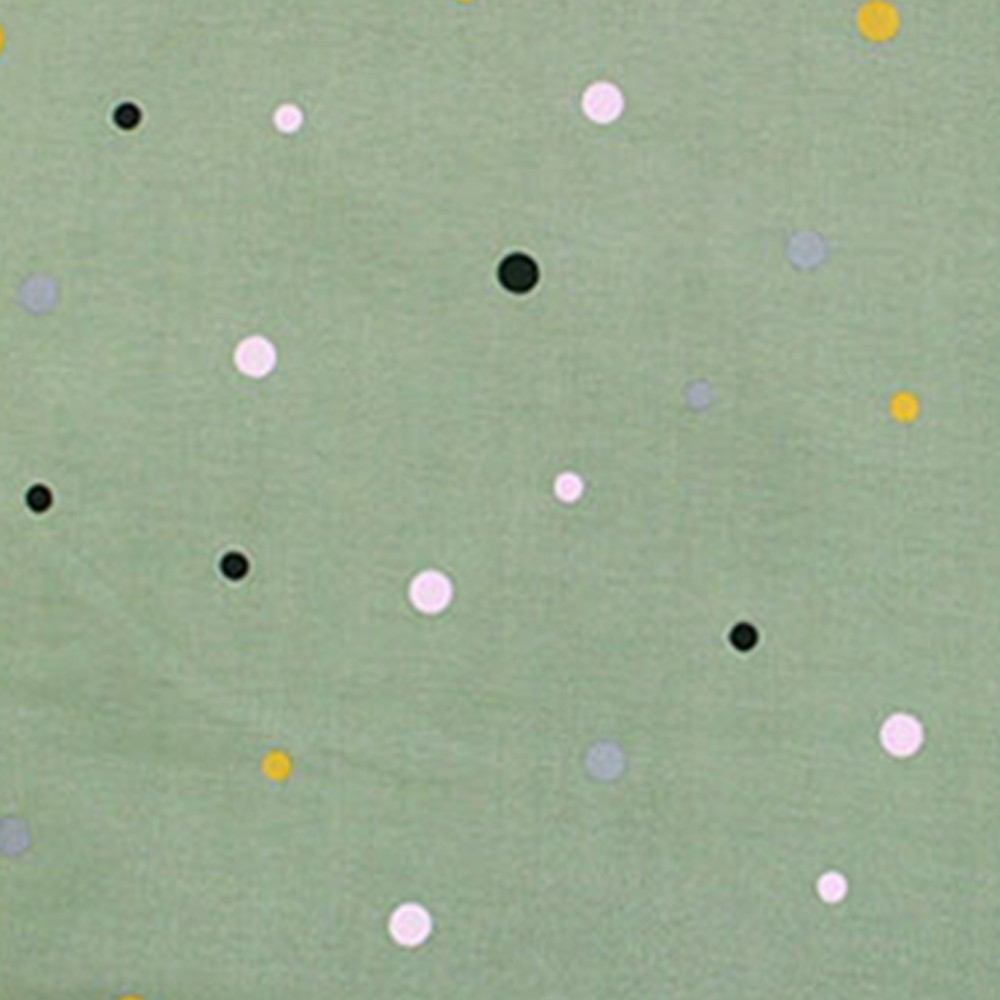 BEDONG BAYI (SWADDLE BABY) PUER'S GREEN POLKA