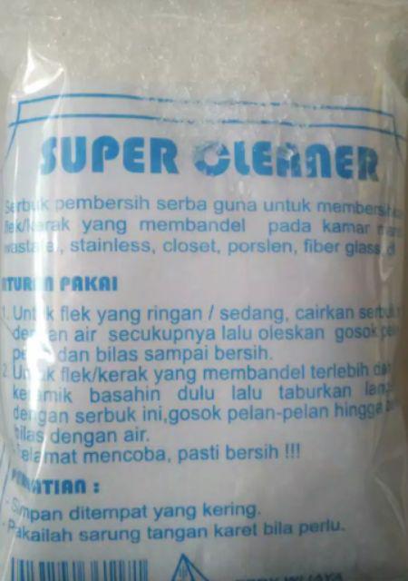 Super Cleaner Bubuk Pembersih Serba Guna