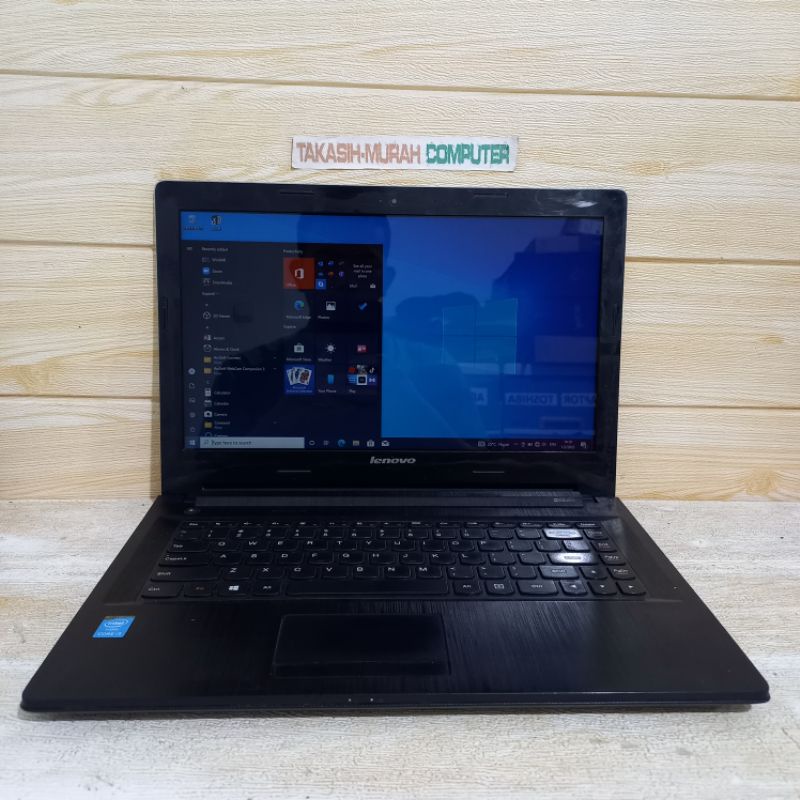 Laptop Lenovo i3 4GB Ram 4GB 500GB Windows10 Second