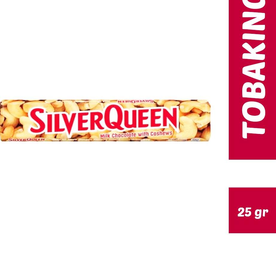 

3.3 Promo Brand Silverqueen Milk Chocolate Cashew 25 gr Silver queen coklat