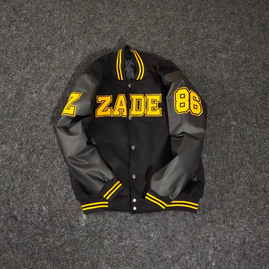Jaket Varsity Baseball Full Bordir Zade Supply Termurah