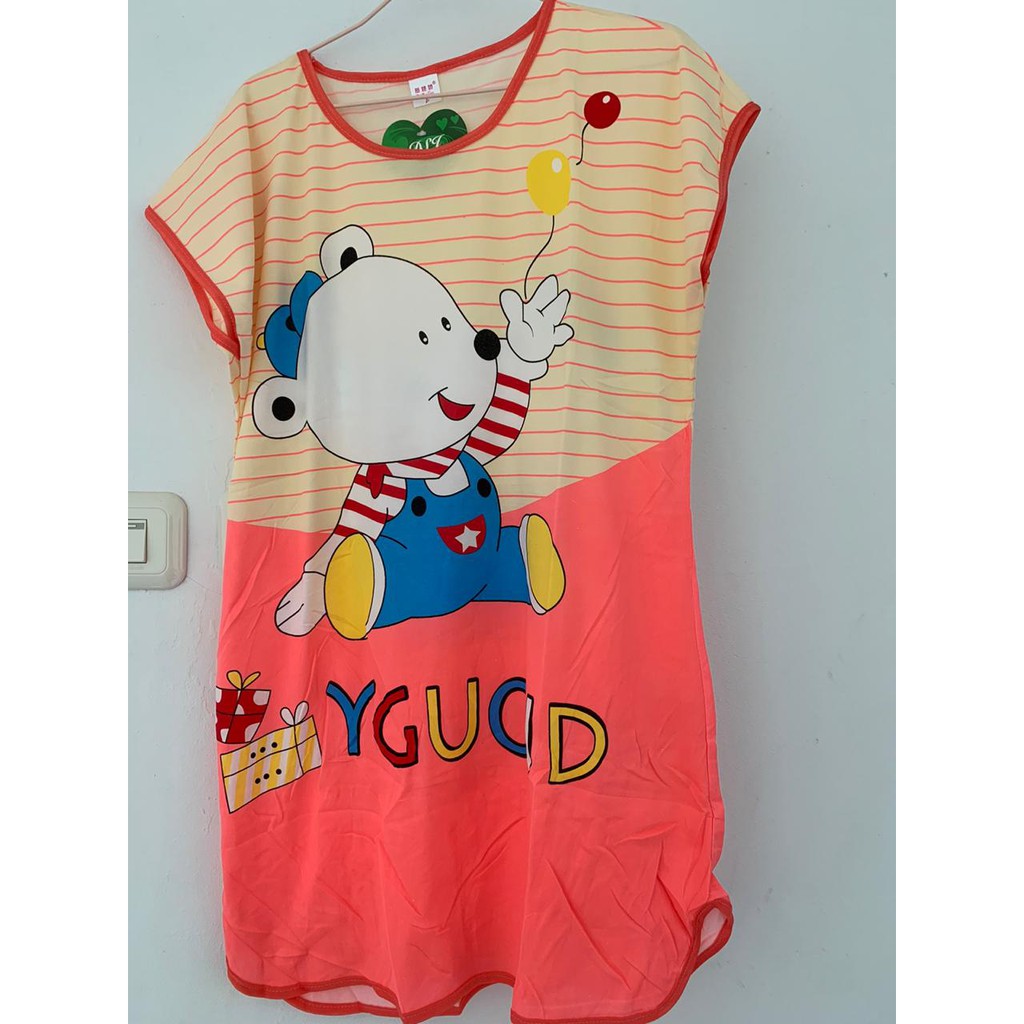 Gobra ♕ PW061 Part 2 Baju Tidur Wanita Piyama Motif Kartun Lucu Pakaian Wanita Daster Variasi Import-No 31