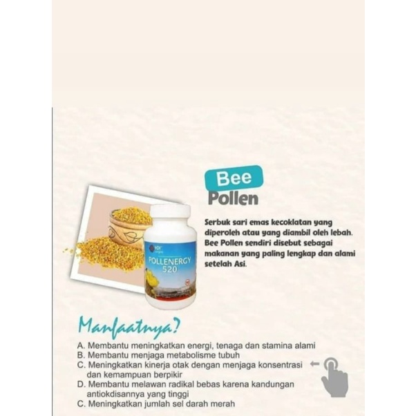 

Bee Pollen / pollenergy 520 HDI
