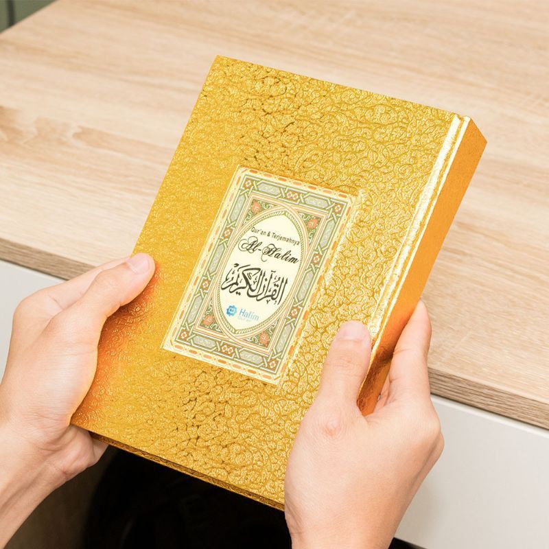 Alquran Emas Alquran Alhalim Terjemahan Ukuran Sedang A5