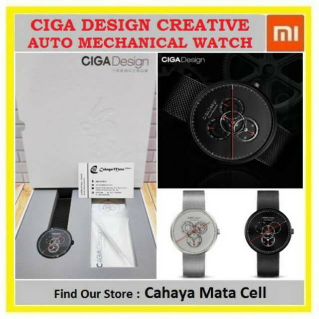 Xiaomi CIGA Creative Watch Jam Tangan Automatic Mechanical Watch