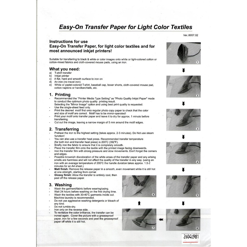

Transfer Paper Light Size A4