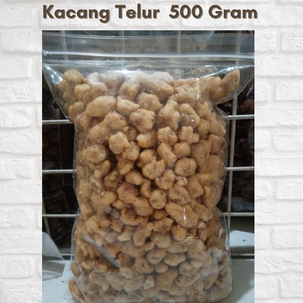 

Kacang Bandung Kacang Telur Bandung Goreng 500 Gram