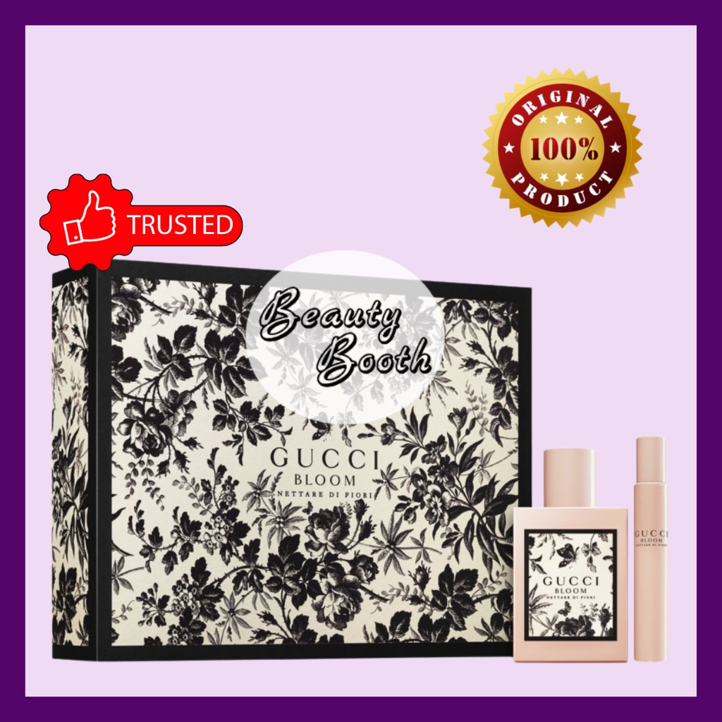 GUCCI bloom set eu de parfume+travel original